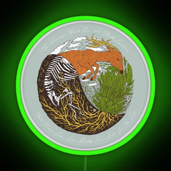 Plants And Animals RGB Neon Sign