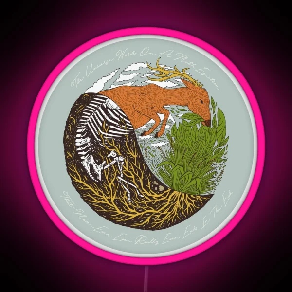 Plants And Animals RGB Neon Sign