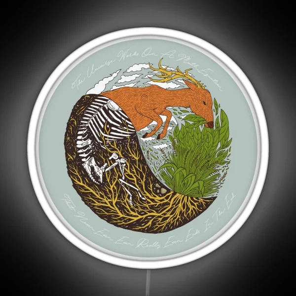 Plants And Animals RGB Neon Sign