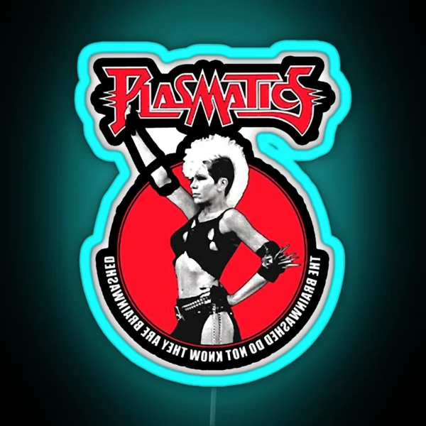 PLASMATICS PUNK ARTWORK RGB Neon Sign