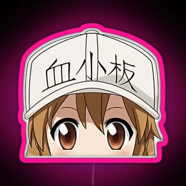 Platelet Chan RGB Neon Sign