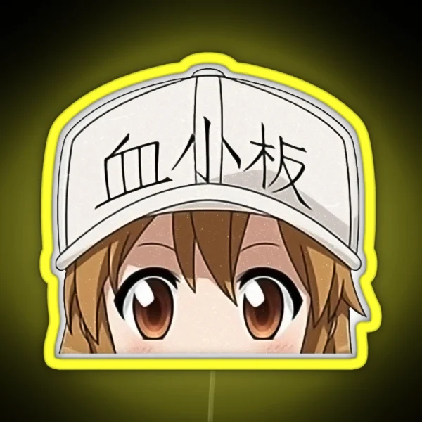 Platelet Chan RGB Neon Sign