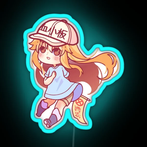 Platelet Chan RGB Neon Sign