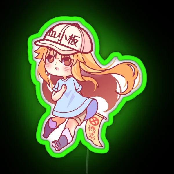 Platelet Chan RGB Neon Sign