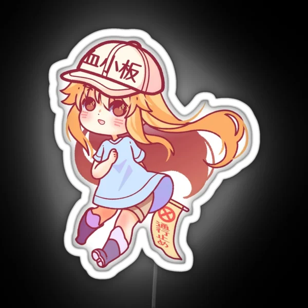 Platelet Chan RGB Neon Sign