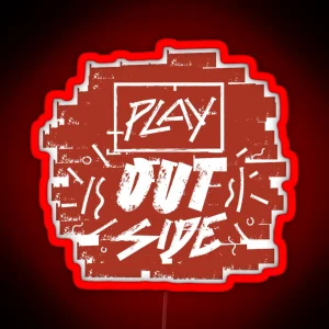 Play Outside RGB Neon Sign