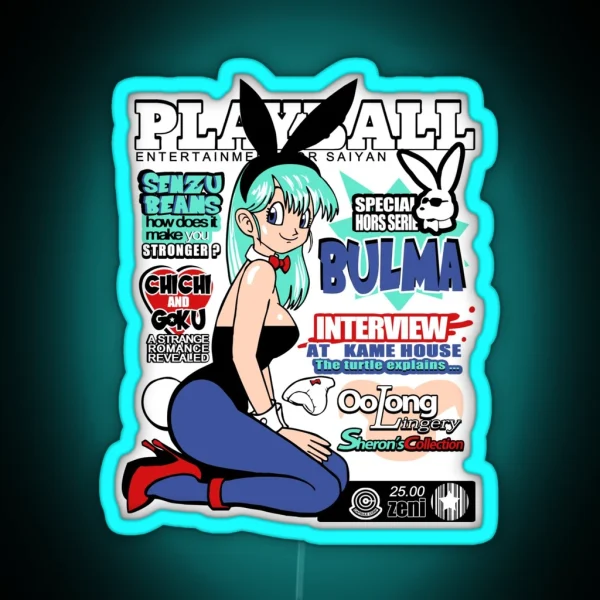 Playball Bulma RGB Neon Sign