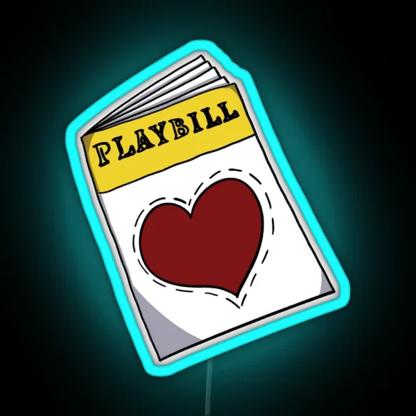 Playbill RGB Neon Sign