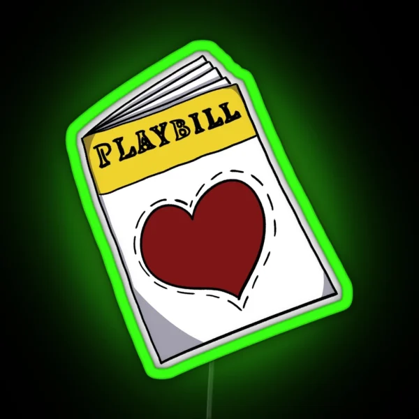 Playbill RGB Neon Sign