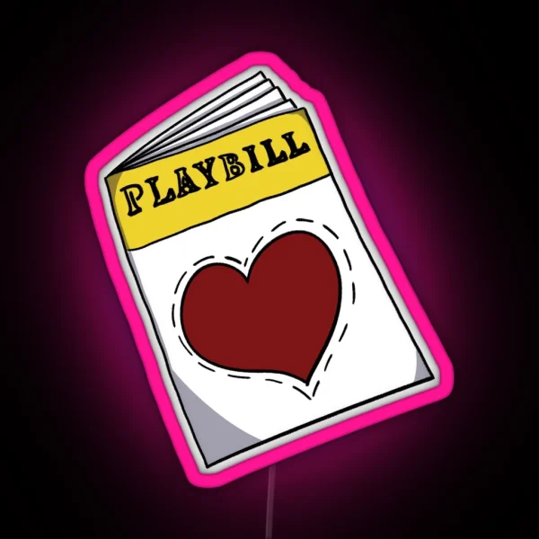 Playbill RGB Neon Sign