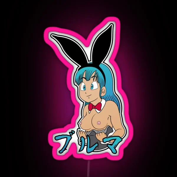 Playboy Bulma RGB Neon Sign