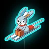 playful-bunny-sledding-gift-box-lid-rgb-neon-blue