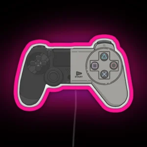 Playstation Controller Evolution RGB Neon Sign