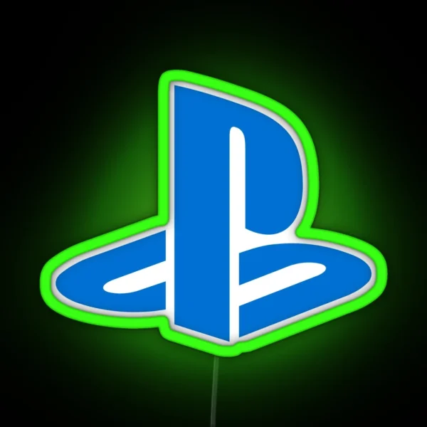 Playstation Logo RGB Neon Sign