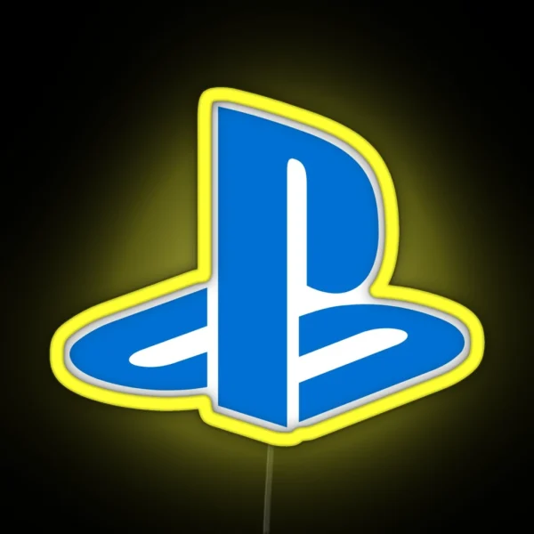 Playstation Logo RGB Neon Sign
