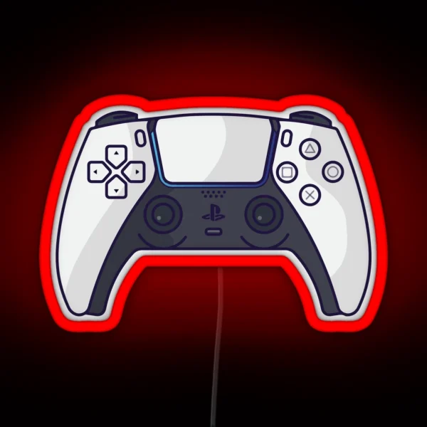 Playstation PS5 Controller RGB Neon Sign