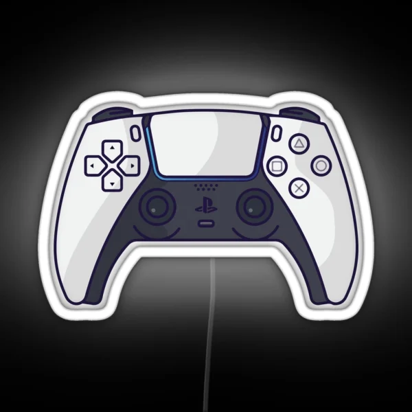 Playstation PS5 Controller RGB Neon Sign