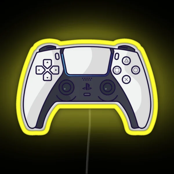 Playstation PS5 Controller RGB Neon Sign