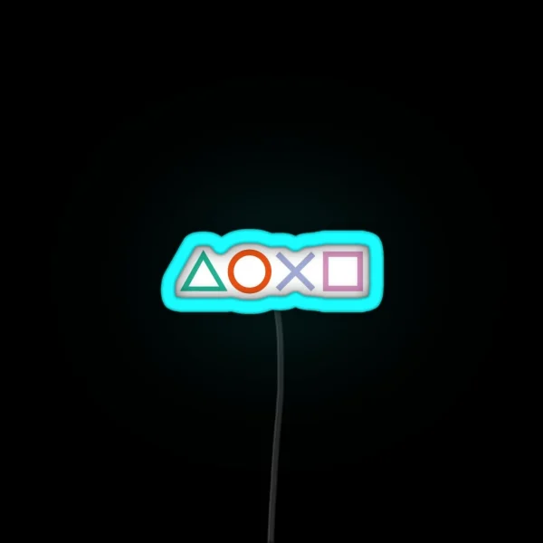 Playstation RGB Neon Sign