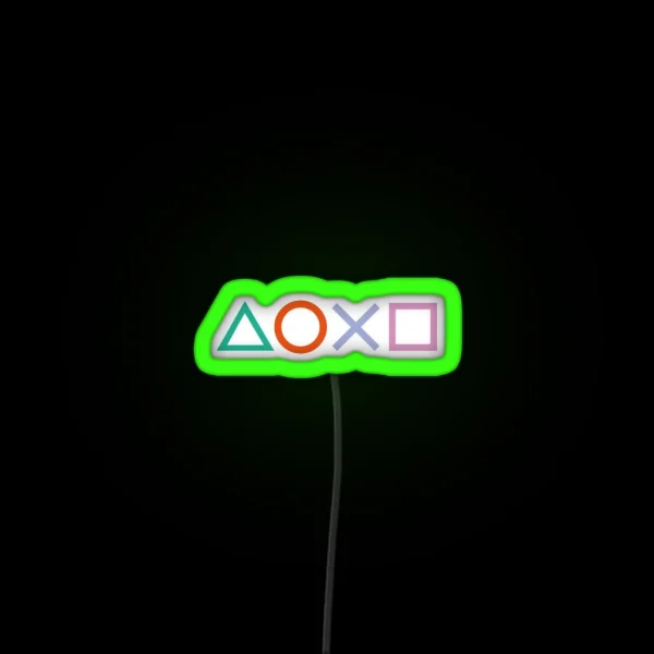 Playstation RGB Neon Sign