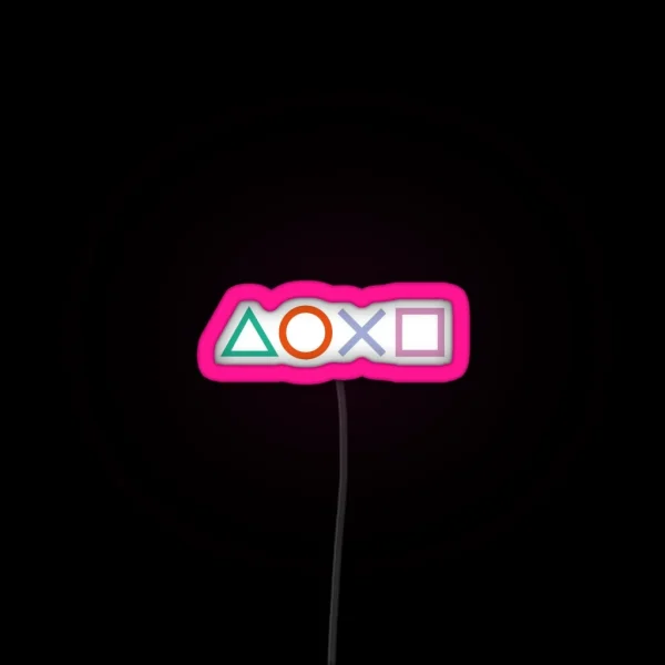 Playstation RGB Neon Sign