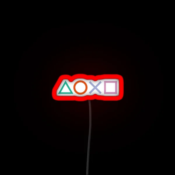 Playstation RGB Neon Sign