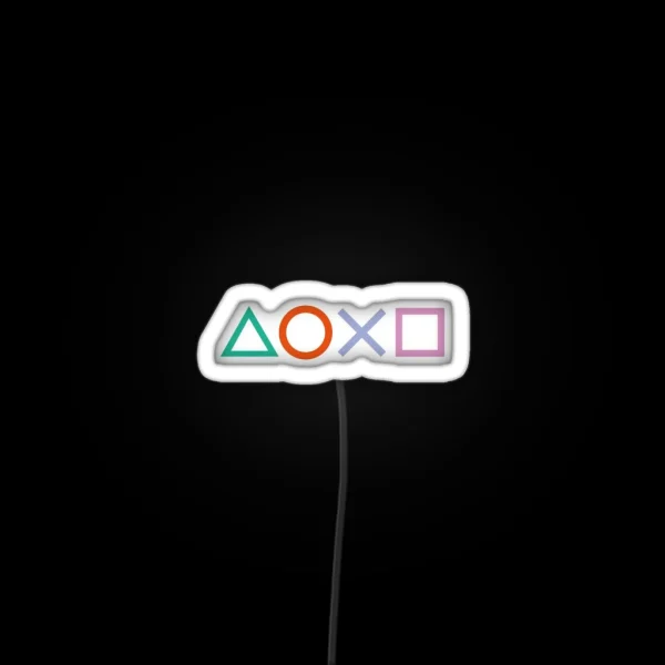 Playstation RGB Neon Sign
