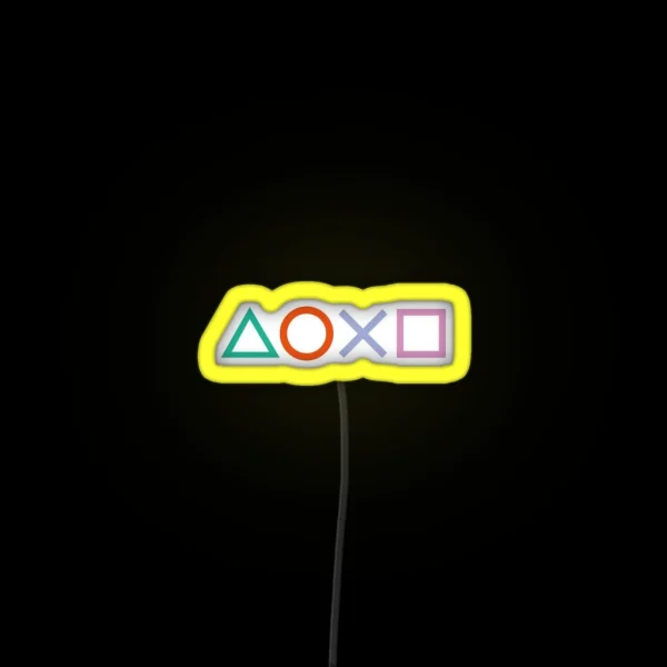 Playstation RGB Neon Sign