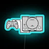 playstation sprite love first generation rgb neon sign