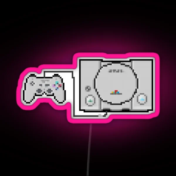 Playstation Sprite Love The First Generation RGB Neon Sign