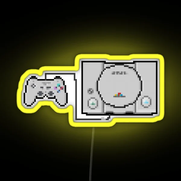 Playstation Sprite Love The First Generation RGB Neon Sign