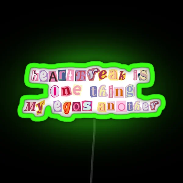 Please Please Please Sabrina Carpenter Lyric RGB Neon Sign