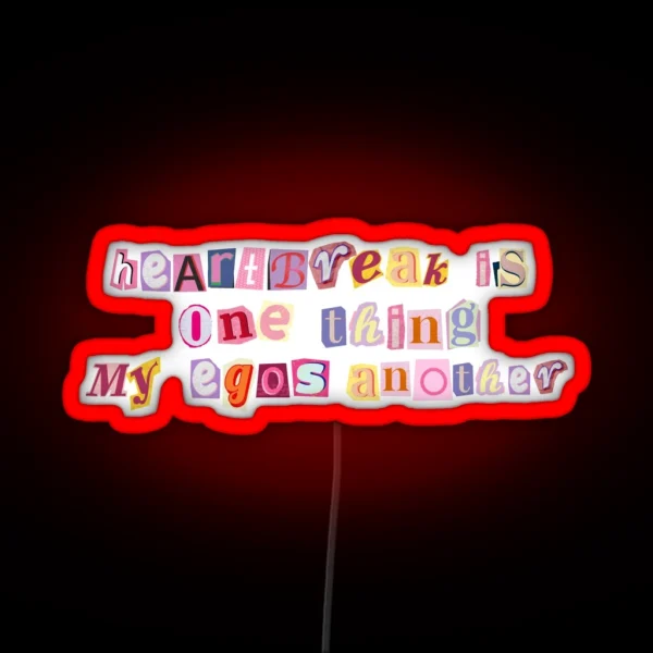 Please Please Please Sabrina Carpenter Lyric RGB Neon Sign