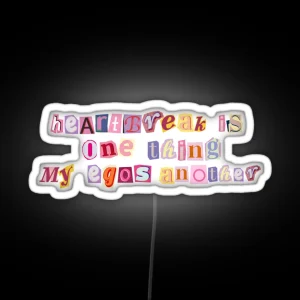 Please Please Please Sabrina Carpenter Lyric RGB Neon Sign