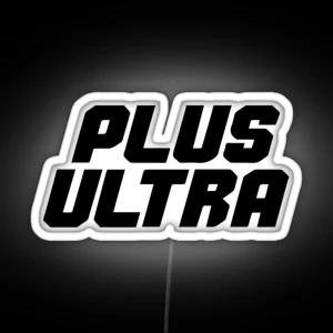 Plus Ultra Black RGB Neon Sign