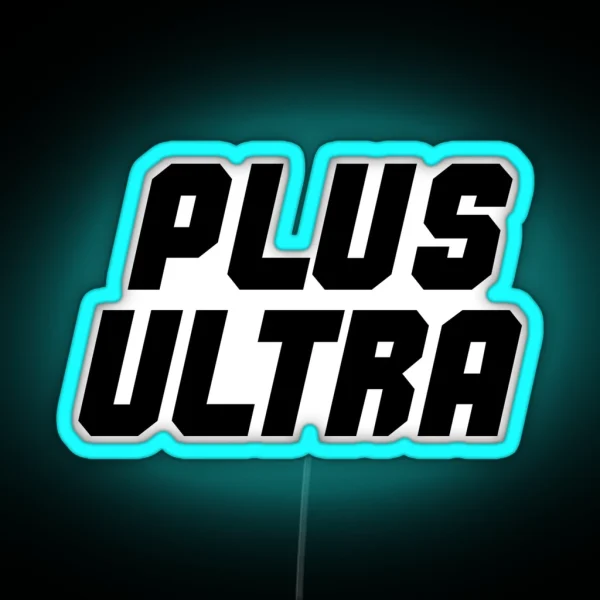 Plus Ultra RGB Neon Sign