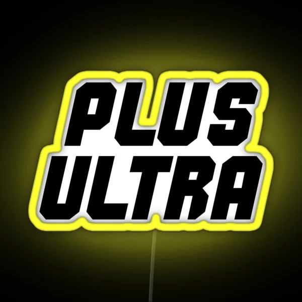 Plus Ultra RGB Neon Sign