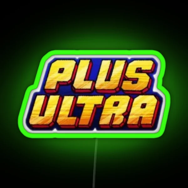 Plus Ultra RGB Neon Sign