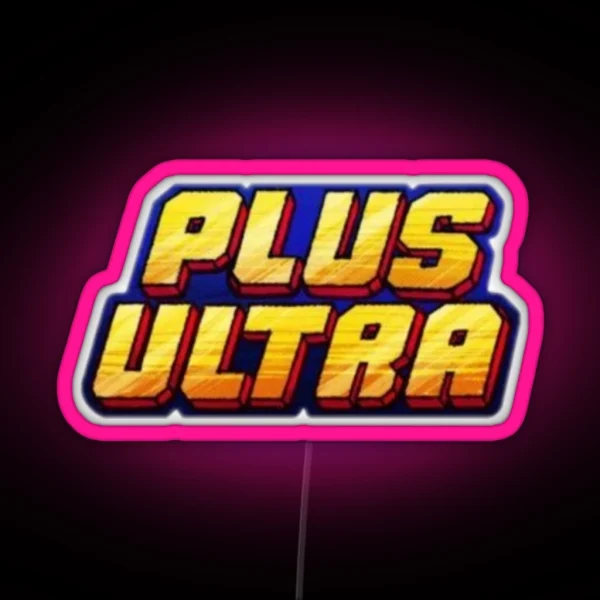 Plus Ultra RGB Neon Sign
