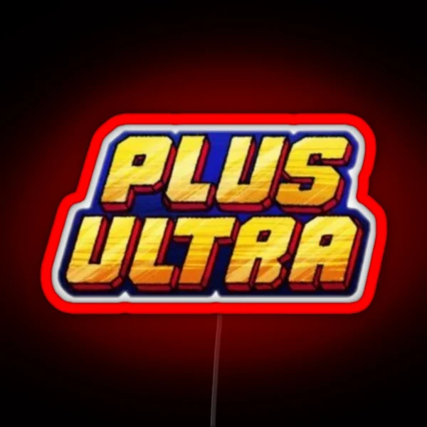 Plus Ultra RGB Neon Sign