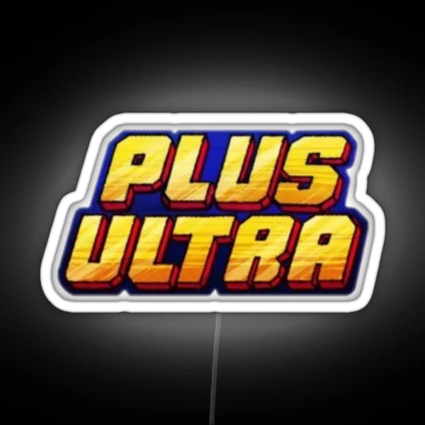 Plus Ultra RGB Neon Sign