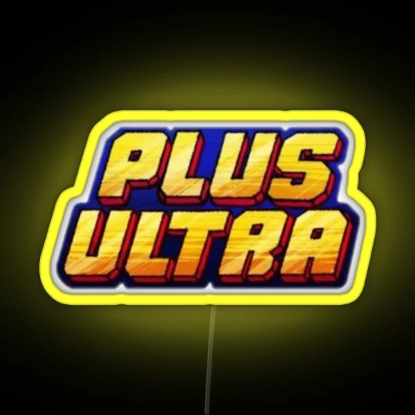 Plus Ultra RGB Neon Sign