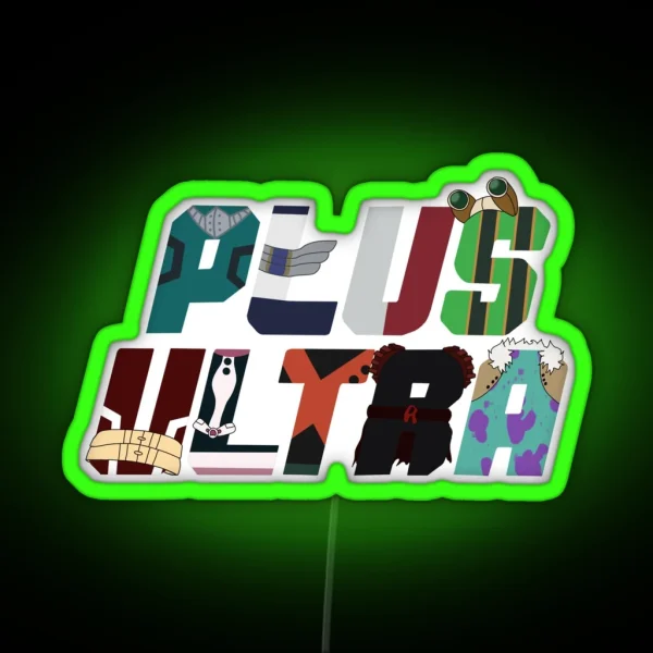 Plus Ultra RGB Neon Sign