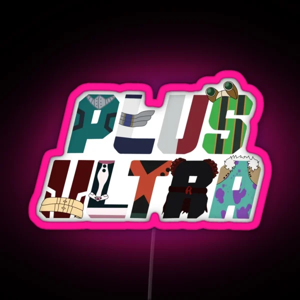 Plus Ultra RGB Neon Sign
