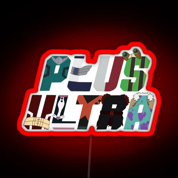 Plus Ultra RGB Neon Sign