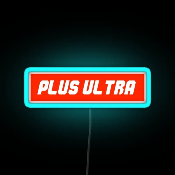 Plus Ultra RGB Neon Sign