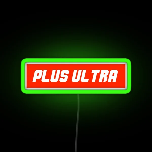 Plus Ultra RGB Neon Sign