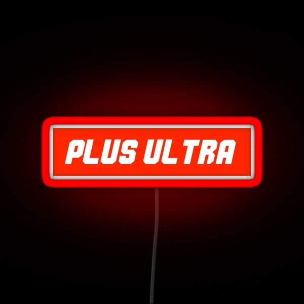 Plus Ultra RGB Neon Sign