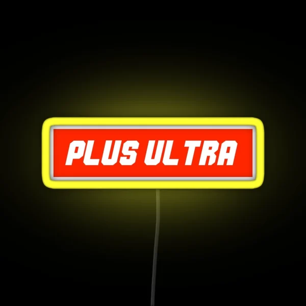 Plus Ultra RGB Neon Sign