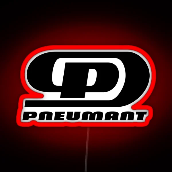 Pneumant Logo Black RGB Neon Sign